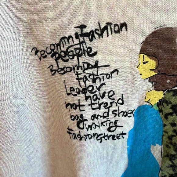 🍁Orange NWT longsleeve, oversize sweater with rabbit hair - Picture 2 of 9